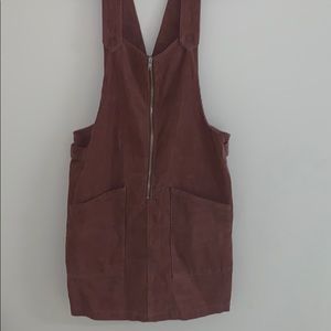 NWOT Wild fable corduroy overall dress